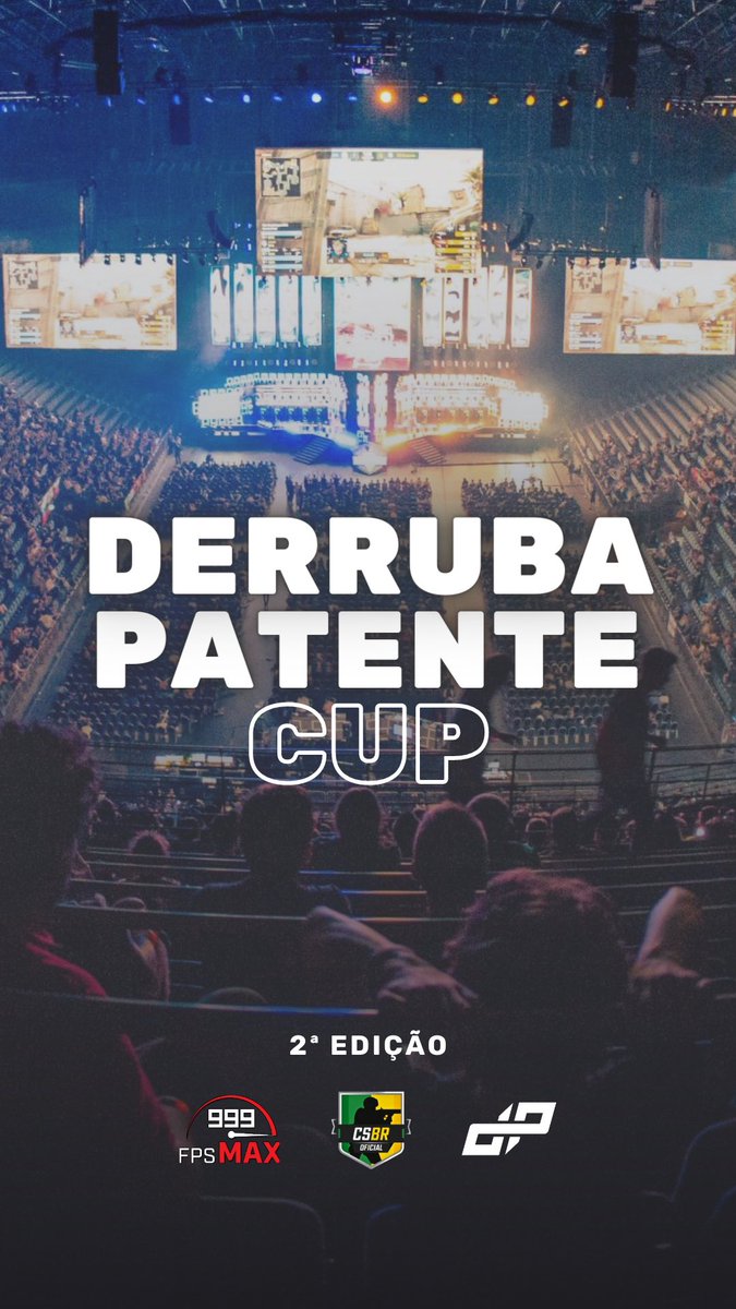 derrubapatente's tweet photo. ÚLTIMAS VAGAS!!! @csgobroficial @fpsmax999 @rt_infos 

MAIS INFORMAÇÕES NO INSTAGRAM @derrubapatente https://t.co/AL5xSOTw5B