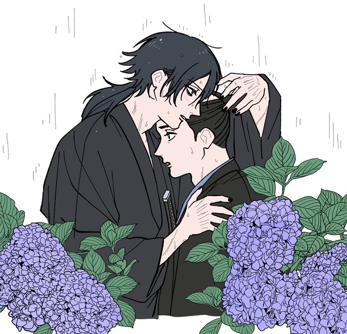 「hydrangea open mouth」 illustration images(Latest)