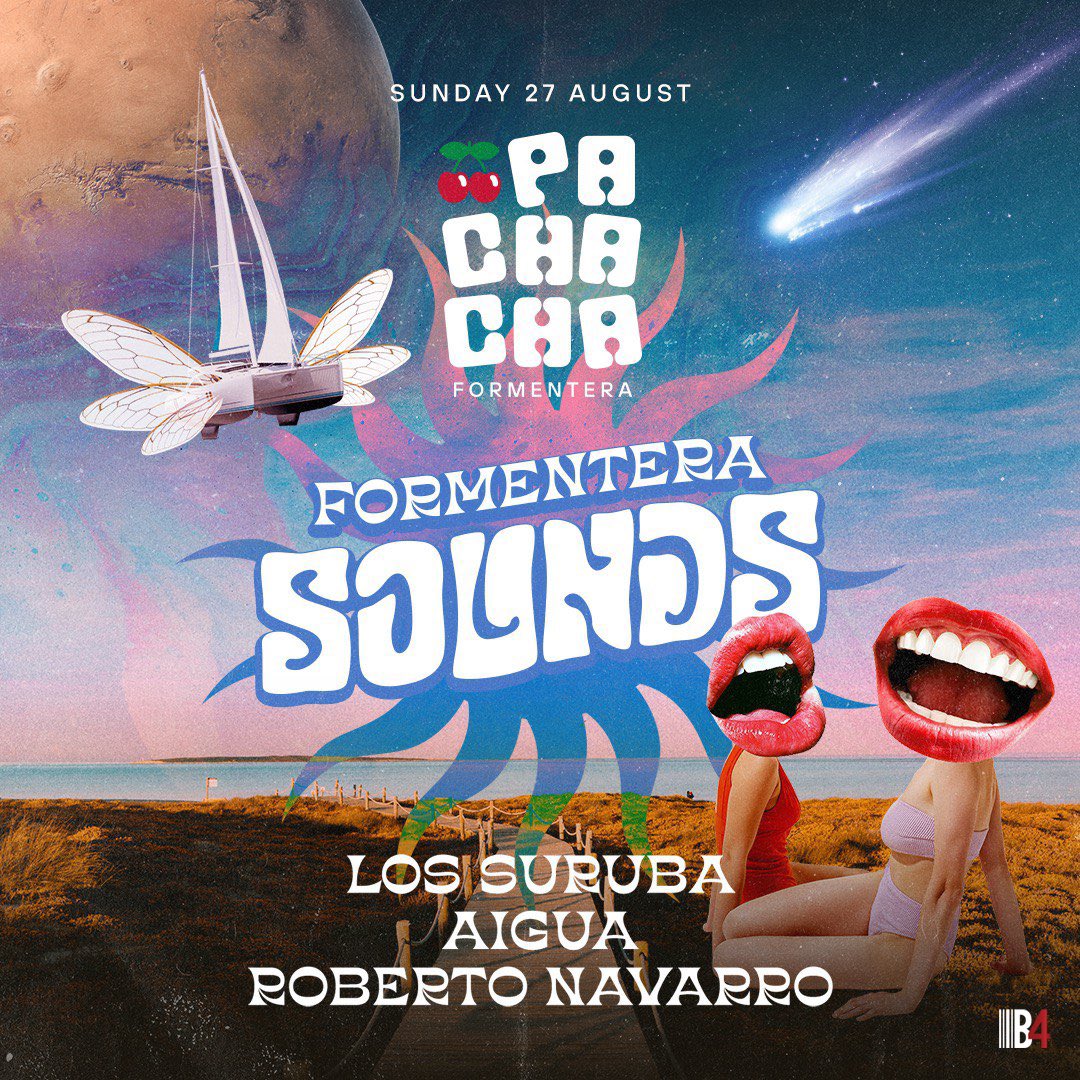 los_suruba's tweet photo. Dicen que Formentera siempre es una buena idea! Asi que como ya ha salido el sol, hoy hacemos doble gig ahí, primero en Casa Pacha de 18 a 21 junto a Aigua y por la noche en Pachacha también con él 🍒 🔥
#lossuruba #formentera @pacha #pacha #casapacha #pachacha #b4bookings https://t.co/IboI3WU5iy