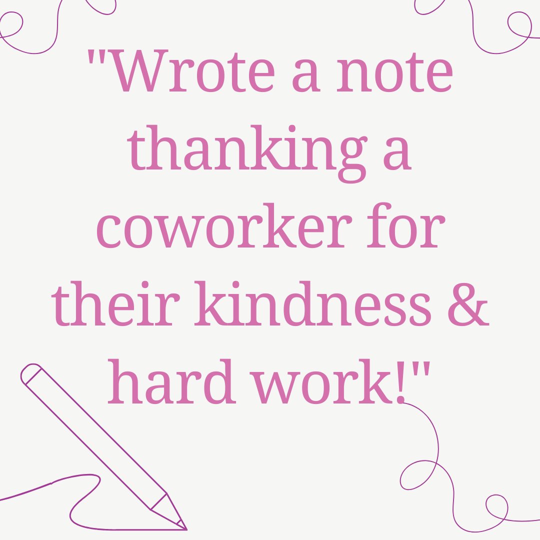 JRiordanABQ's tweet image. Show appreciation to your coworkers and let them know that the work they do isn&apos;t overlooked! #kindness #SparkKindness