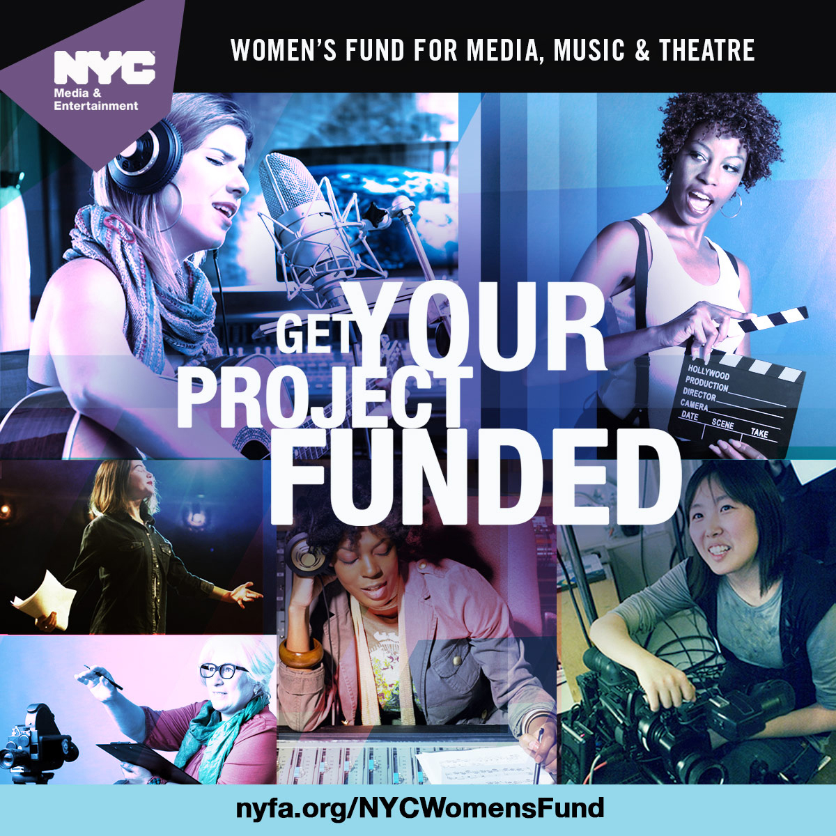 NYFA (@nyfacurrent) on Twitter photo Have you heard?
Applications are now open for the NYC Women's Fund for Media, Music and Theatre!
NYC storytellers, find out how to get your project funded here: bit.ly/NYCWFCycle5
#NYCWomensFund <a href="/MadeinNY/">NYC Mayor's Office of Media & Entertainment</a> Have you heard?
Applications are now open for the NYC Women's Fund for Media, Music and Theatre!
NYC storytellers, find out how to get your project funded here: bit.ly/NYCWFCycle5
#NYCWomensFund <a href="/MadeinNY/">NYC Mayor's Office of Media & Entertainment</a>