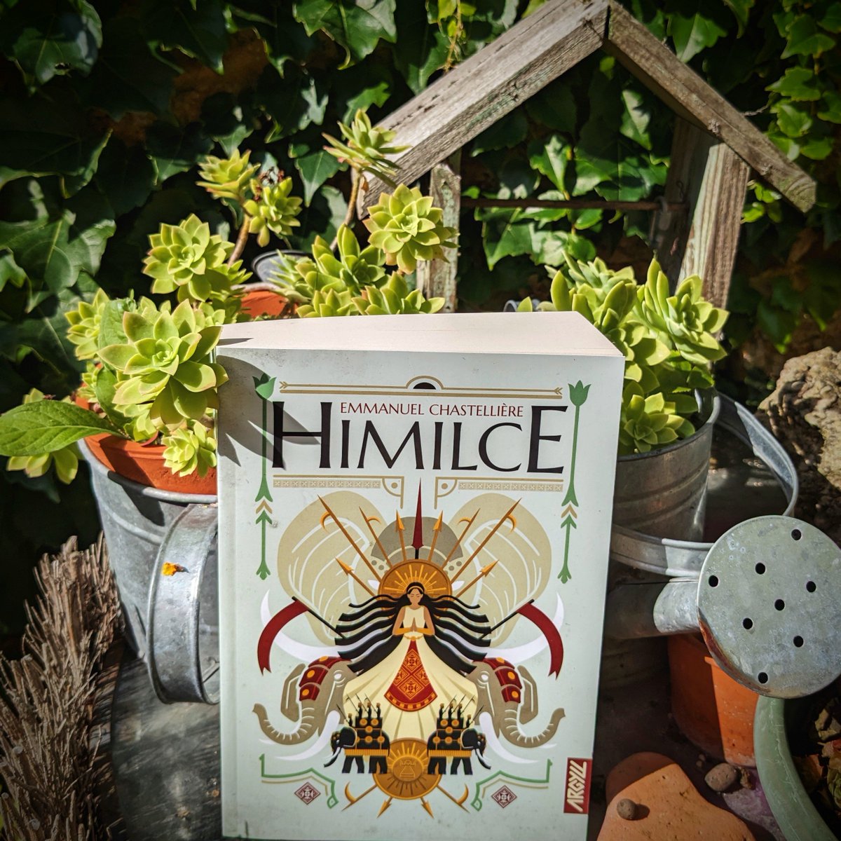#SFFF ~ commande été
Je vais enfin pouvoir me lancer dans la lecture d'Himilce d'Emmanuel Chastellière, édité chez @ArgyllEditions

J'avais trop hâte 😬