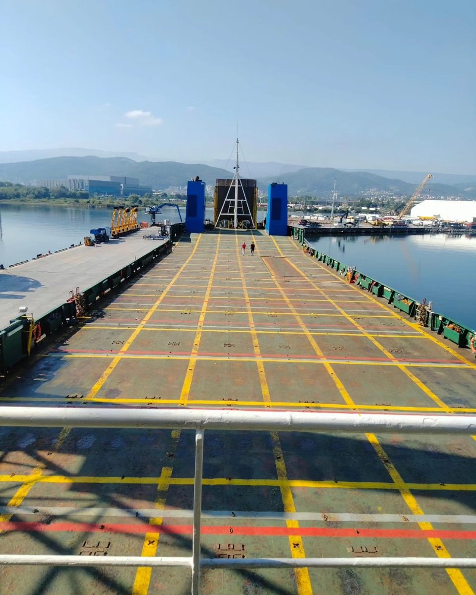 artimet_'s tweet image. Survey of transit vehicle/car maritime shipment between Turkey and Georgia.  Loading and unloading survey at both loading Turkiye(Gulf) and Georgia (Poti) ports.
#CarLogisticSurvey #Lashing  #Loading #Discharging #Georgia #Poti #Turkiye #Gulf #ARTIMET #InspectionBV #Nerherland