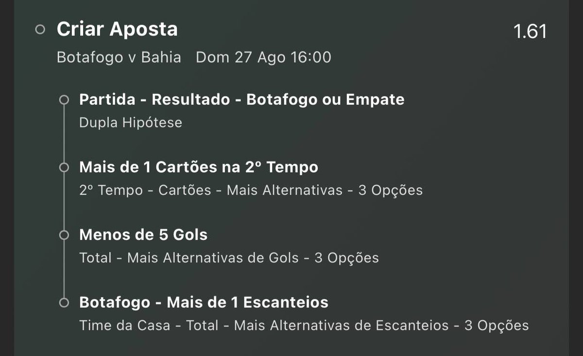 acasadogreen's tweet photo. 🏆 Brasileirão - Série A
📊 1 unidade

Link: https://t.co/o8xqV6QVH8 https://t.co/FxbPG1KeEM