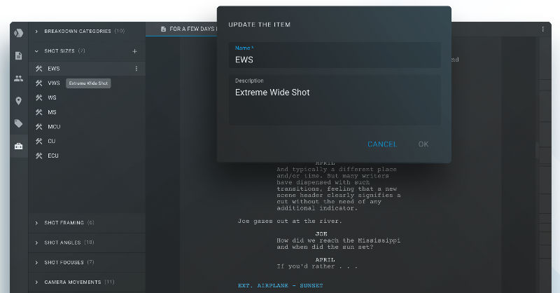 clapperbie's tweet photo. Introducing our new Custom Shot Properties feature, giving you the creative freedom to shape each shot to perfection. ✨📝

#filmmakerlife #scriptwriters #screenwriter #screenwritingtips #filmschool #clapperbie #filmmakingtips