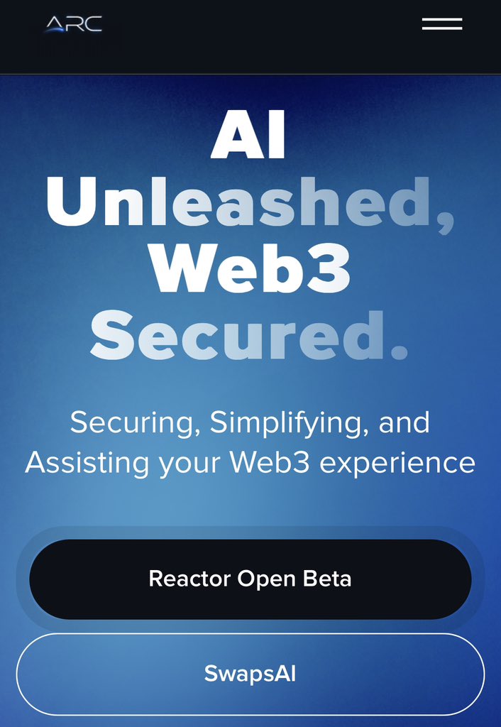 nahawin's tweet image. 🚨 Discover @DeFi_ARC 

Leading the way in #Web3 and #AI innovation with Reactor – a user-friendly tool for decentralized project development 

Prioritizing user design, security, and cost-efficiency. 

👉 #SwapsAI ✅
👉 Market Cap &amp;lt; 20m
👉 Lots of long-term potential

No