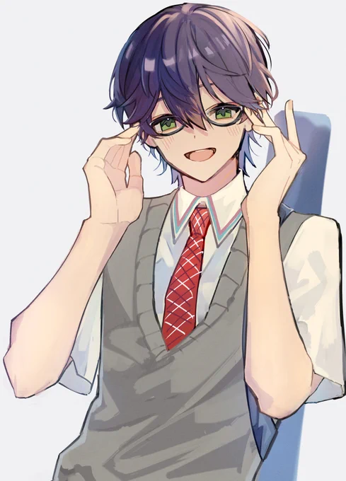 ふわふわの犬眼鏡#金剛力也像 