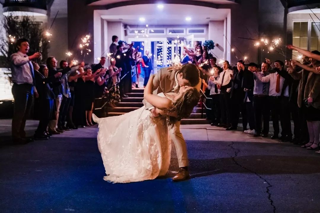 Love is brighter than ever 💕🔥 Celebrating this beautiful couple on their special day 🤵👰🏼 Let's shower them with love and happiness! ❤️🎉 

Rentals: RentMyWedding
Photographer: jmgantphotography
Planner: kellylambevents
Venue: chateauxgirls
Florals: kimballfloral
Caterer: hig