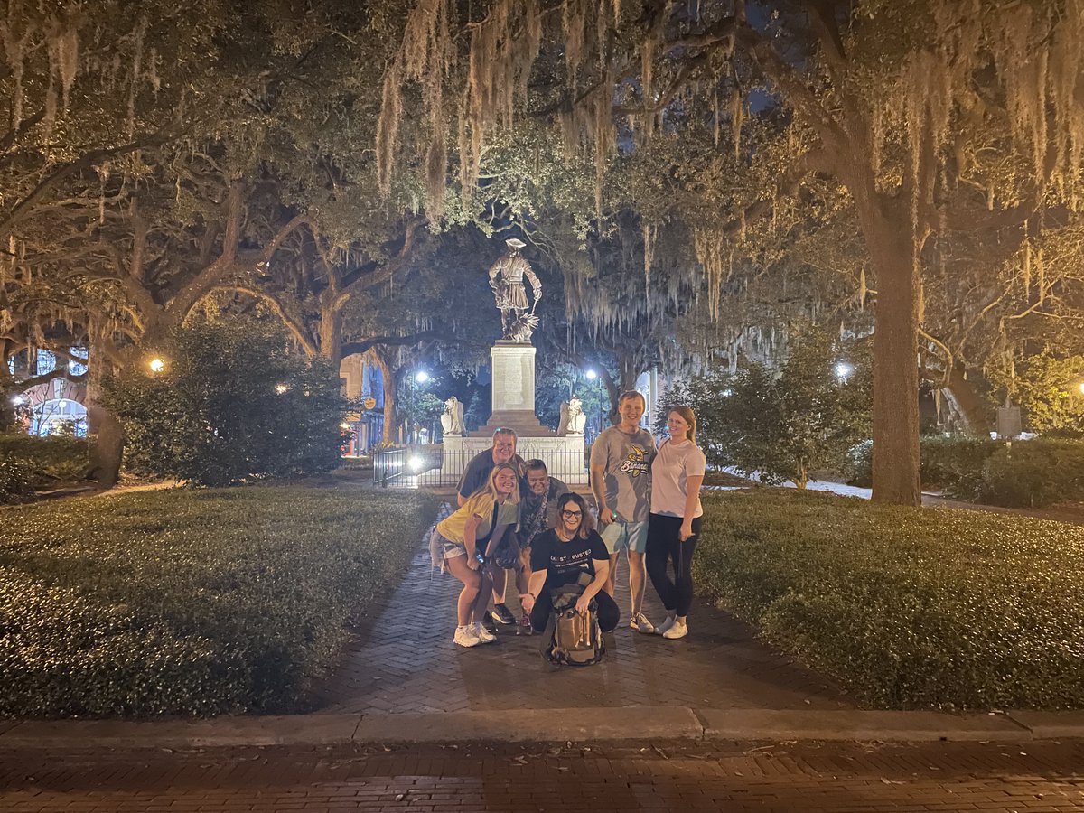 WitchingHourSav's tweet photo. We were blessed with great guests on our #savannah tours last night. Thanks for choosing us! Please do come back and see us. #ghosts #haunted #historicsavannah #visitsavannah #paranormal #paranormalinvestigator #ghosthunting #ghosthuntingequipment #ghosttours #ghosthunt https://t.co/RTqXBtoPFi