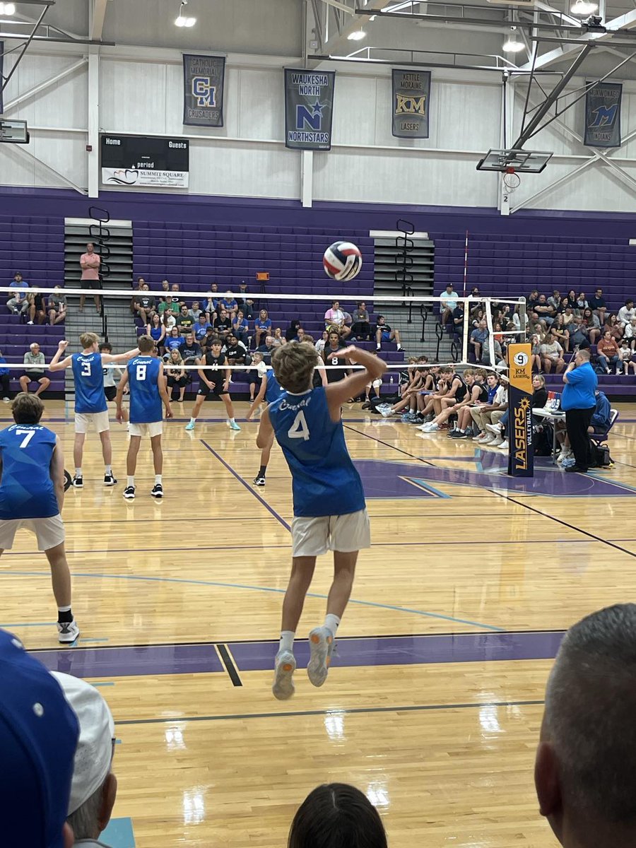 BC Boys Volleyball (@bcboysvb) on Twitter photo Great start to the season yesterday at the 24-team <a href="/kmlasersboysvb/">Kettle Moraine Boys Volleyball</a> Invite coming away with a 7th place finish! Won our morning pool & then dropped to the eventual champ <a href="/BoysArrowhead/">Arrowhead Boys Volleyball</a> and Germantown.
Check out some highlights here! 🏐😤🔵 hudl.com/v/2LT5PA
#WeRLancers Great start to the season yesterday at the 24-team <a href="/kmlasersboysvb/">Kettle Moraine Boys Volleyball</a> Invite coming away with a 7th place finish! Won our morning pool & then dropped to the eventual champ <a href="/BoysArrowhead/">Arrowhead Boys Volleyball</a> and Germantown.
Check out some highlights here! 🏐😤🔵 hudl.com/v/2LT5PA
#WeRLancers