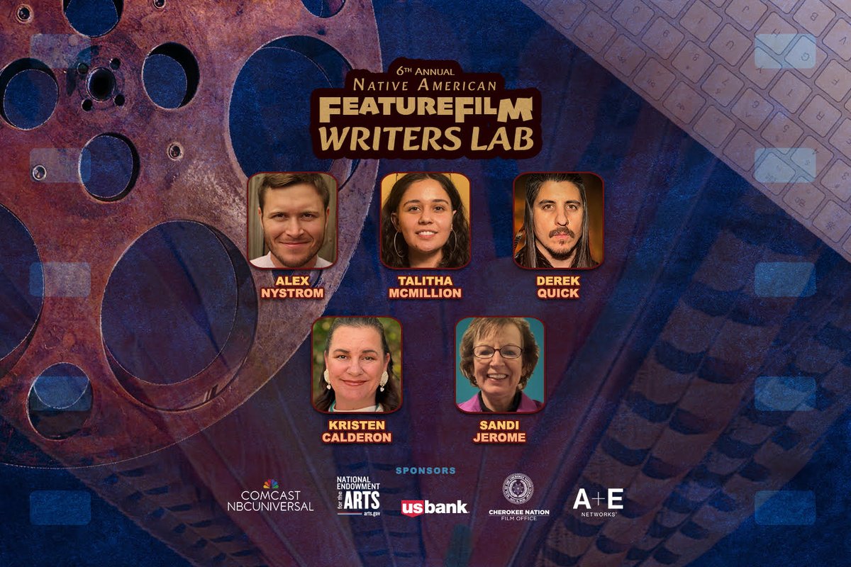 AllianceNative's tweet photo. 6th Annual #NativeAmerican Feature Film #writers  Lab
Starts Tomorrow
Congrats to the 5 participants! They start a 10week journey writing their own feature screenplay
#indigenous #storytelling #featurefilm #movies #cinema #motionpicture #writer #writerscommunity #writerslife https://t.co/xvTS930fRS
