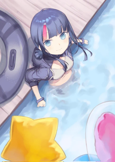 水着エリセ復刻おめでと!!!(再掲)\\\٩(  'ω' )و ///#FGO #宇津見エリセ 