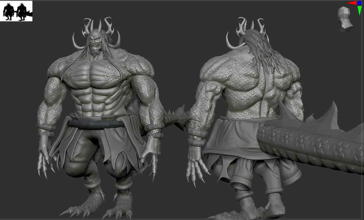 ya_gravity's tweet image. Kaido half form model
40k tris

❤️ and retweets much appreciated
For sale - £33 or 10k robux

 #roblox #robloxart #RobloxDev #3DModel #blender3d #AnimeArt