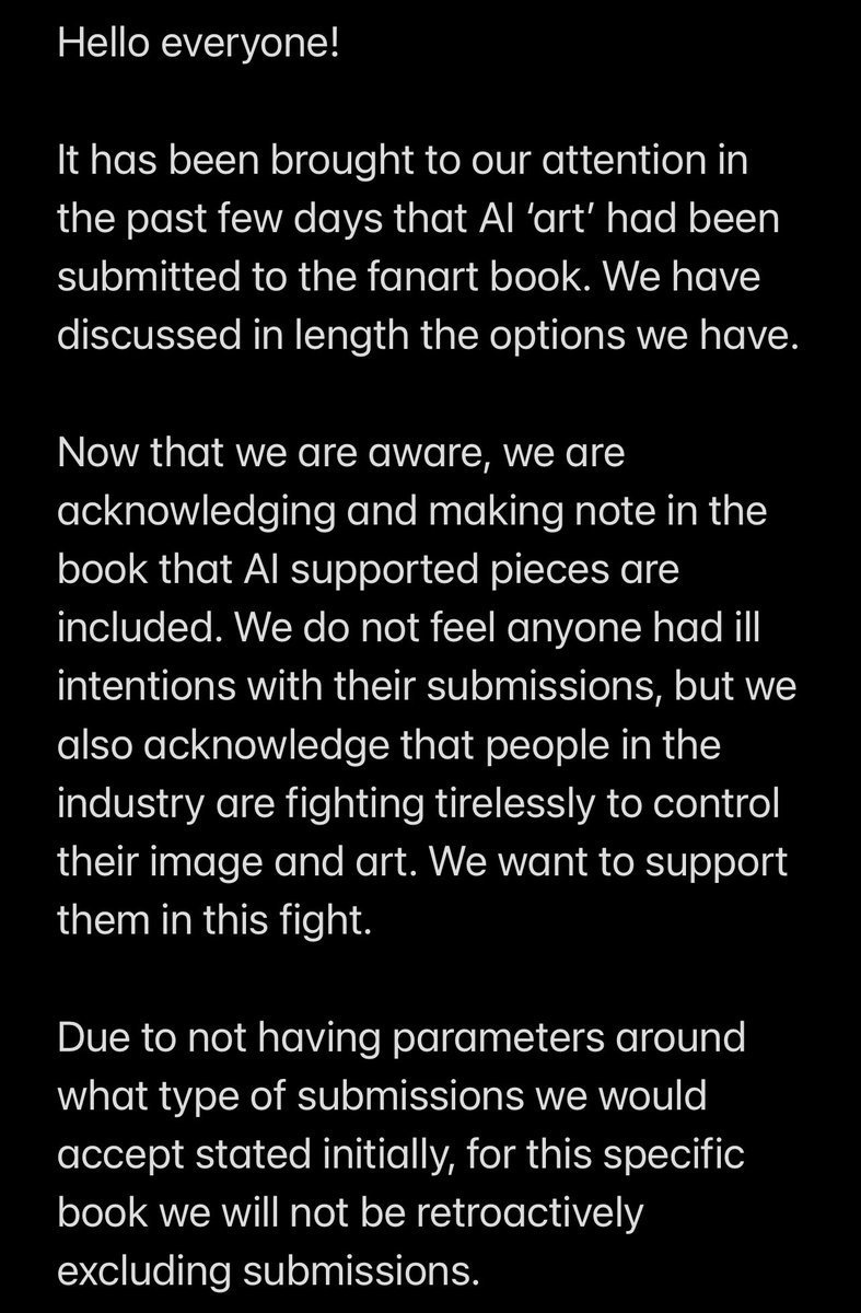 wanderlustquill's tweet photo. Statement on AI Art and next steps! Please vote in the poll on the thread. 💙

#WarriorNun #WarriorNunSaved #HaloedArt https://t.co/tVZIVZfdAZ