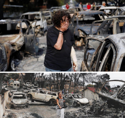 elisamariastel1's tweet photo. NO, NON E' STATO IL CLIMATE CHANGE

Arrestati a dozzine, quasi 80 incendiari beccati in Grecia, autori delle devastazioni in cui sono perite decine e decine di persone.

Non agivano per il cambiamenti climatico e non erano il cambiamenti climatico ma solo degli assassini devastatori.

I moventi?
Soldi, solitamente, speculazioni edilizie come in Maui alle Hawaii, oppure piromania, follia.

Si spera comunque che li chiudano in cella e buttino la chiave e che, soprattutto, becchino gli eventuali mandanti.

Nel frattempo è morta anche la democrazia, la libertà di parola e di informazione, tutto piegato ad una dittatura incombente.

SIC SEMPER TYRANNIS

https://t.co/1GZEig4p1X