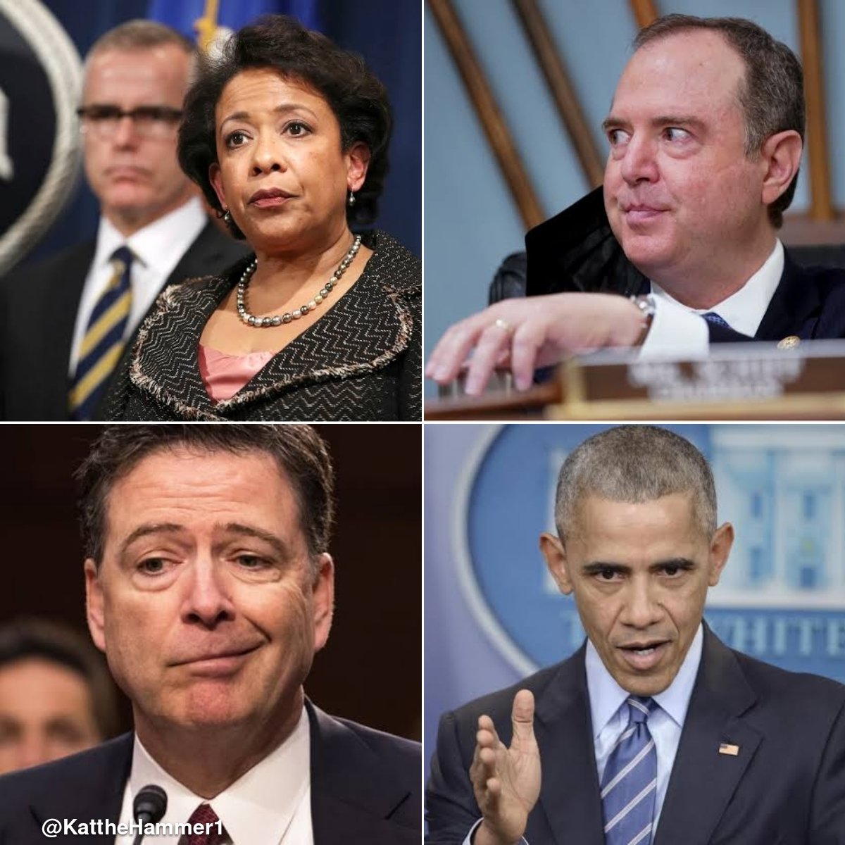 Collusion is when an Attorney General has a clandestine meeting with the spouse of someone under investigation, ahem AG Loretta Lynch. Collusion is when government officials leak classified info to legacy media to actually smear a sitting U.S. President.. Adam Schiff Collusion…