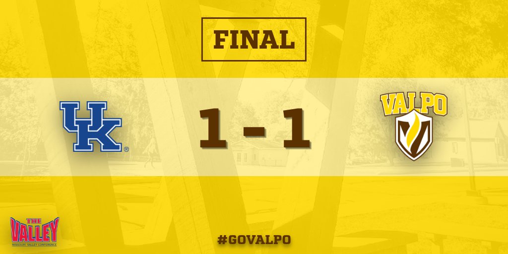 Valpo Athletics (@valpoathletics) on Twitter photo A gritty draw on the road today against an SEC opponent for <a href="/ValpoWSO/">Valpo Women's Soccer</a>!
#GoValpo A gritty draw on the road today against an SEC opponent for <a href="/ValpoWSO/">Valpo Women's Soccer</a>!
#GoValpo