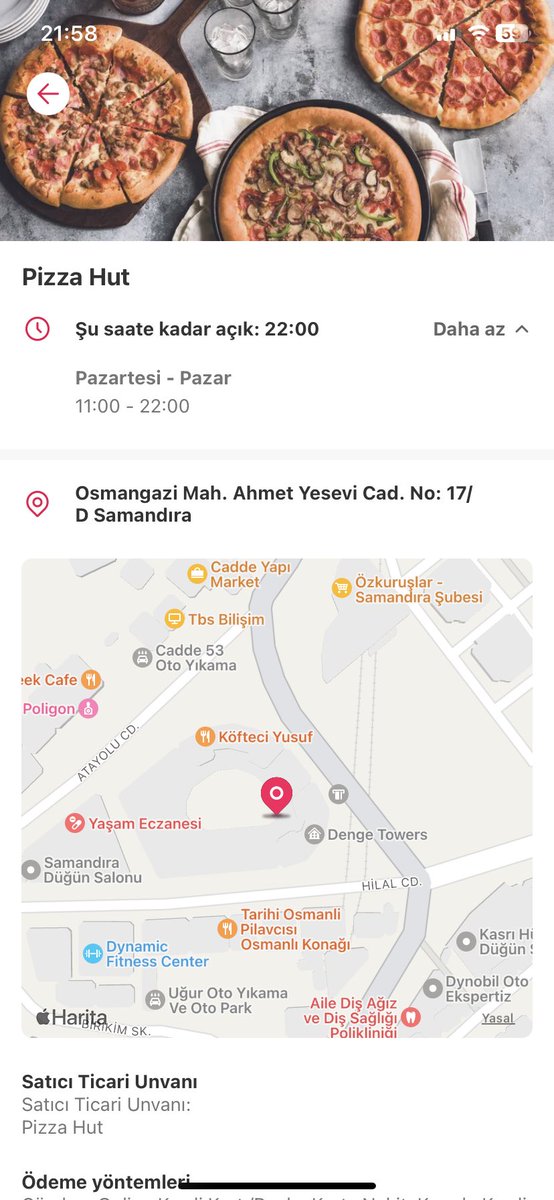 GOKSALSULU's tweet photo. Sakın burdan sipariş vermeyin 2 saat oldu hala gelen giden yok @yemeksepeti @pizzahut https://t.co/AwbcAXAbOc