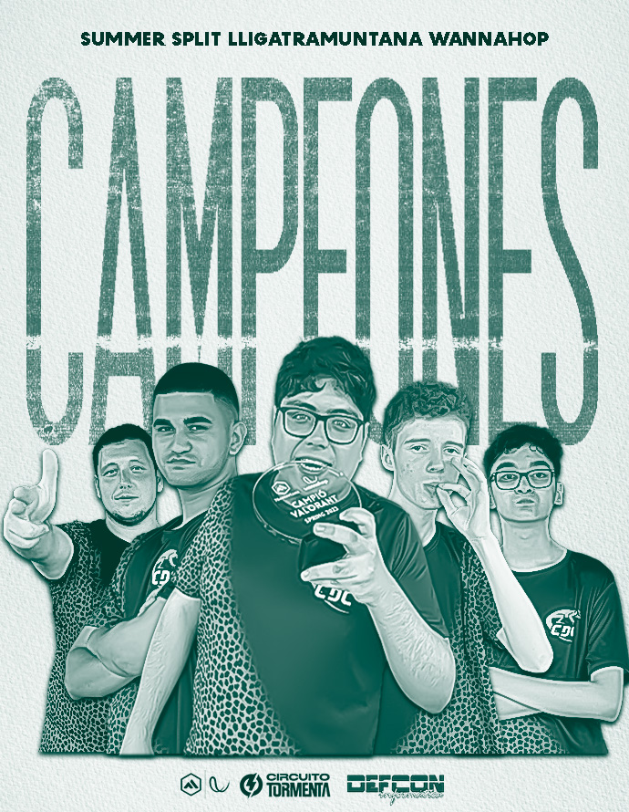 eGekko_'s tweet photo. ¡CAMPEONES DE SUMMER SPLIT!
Nos proclamamos campeones del summer split @lligatramuntana wannahop después de una final increíble en la que #Blindats ha plantado cara de manera sólida pero hemos conseguido el 2-0 sufriendo en el segundo mapa ganado 14-12
Pasamos primeros a la final presencial de octubre con una racha de 14 mapas seguidos sin perder, ahora toca unas mini vacaciones merecidas para volver más fuertes y focuseados para las #MasterFinals de octubre
💚¡Gracias a todos los que nos han apoyado!💚
#CDCWIN💚
