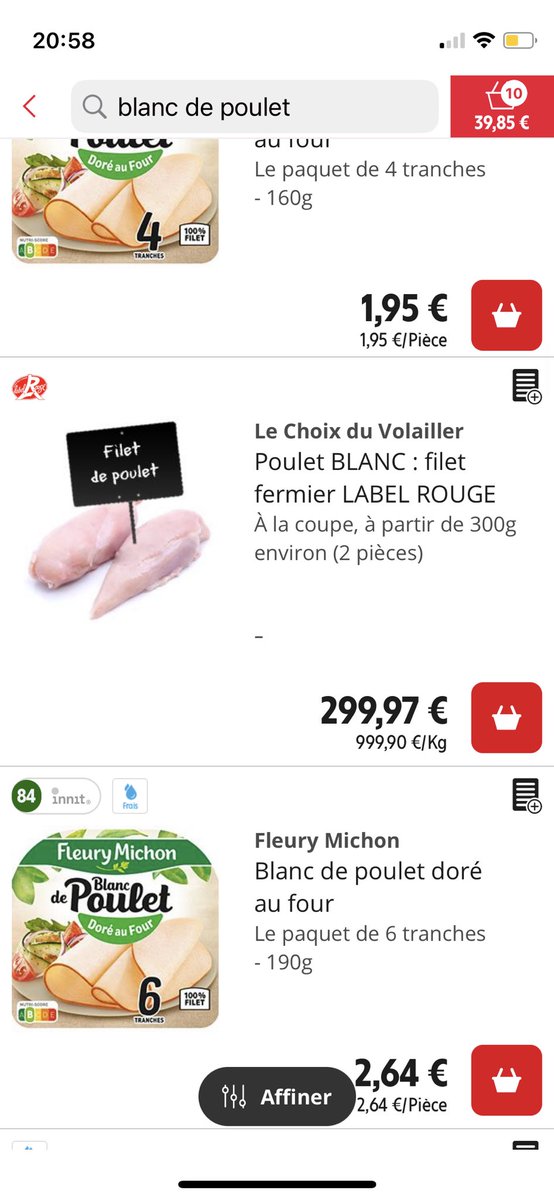 raphaelle_WG's tweet photo. @intermarche le marché anti inflation, hein ? 🙊💸 https://t.co/Hd52LZl4cN