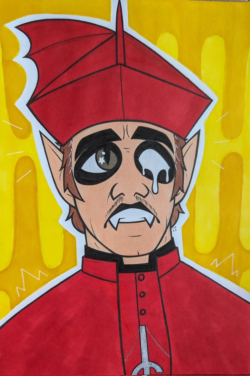 A Cardinal for you all <3 I love him :)

#thebandghost #ghostfanart