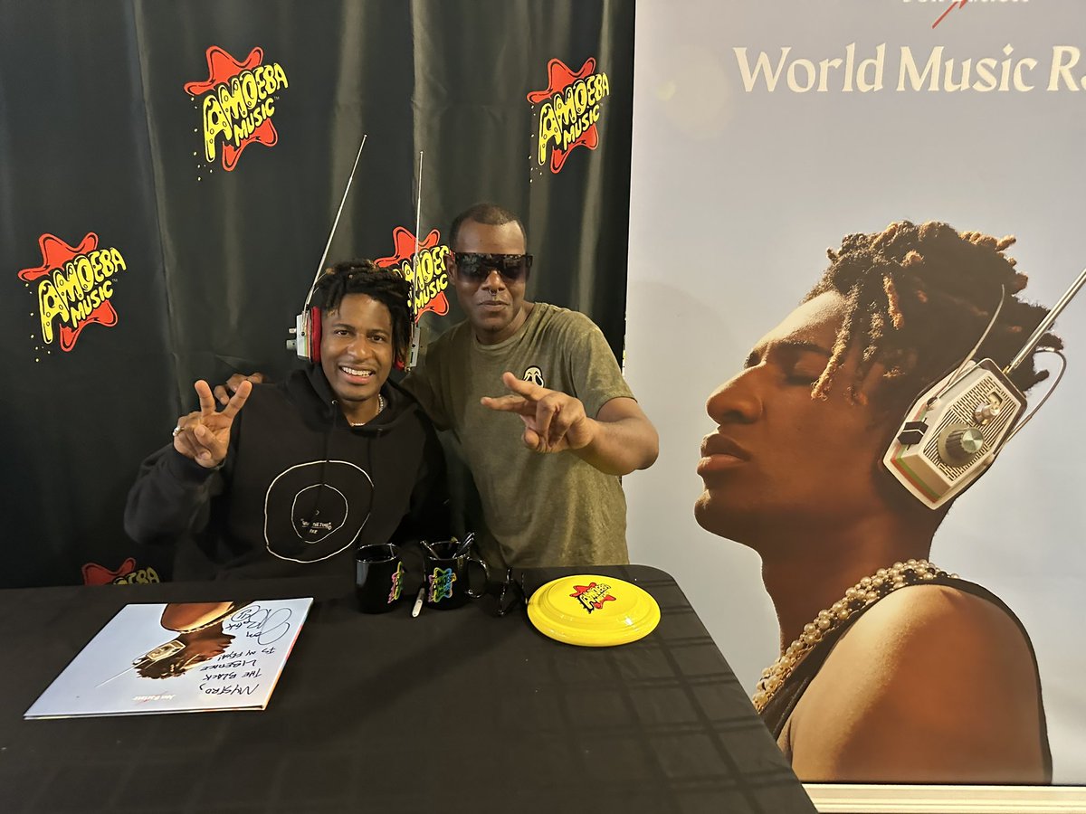 Mystro13's tweet image. Mystro and Grammy Winner Jon Baptise @JonBatiste