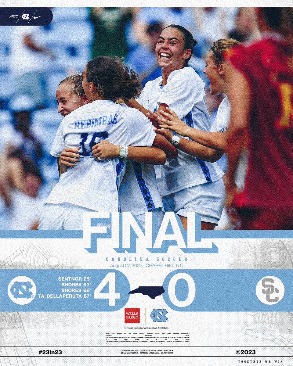 That’s all she wrote, folks. 🫡

#GoHeels x <a href="/WellsFargo/">Wells Fargo</a>