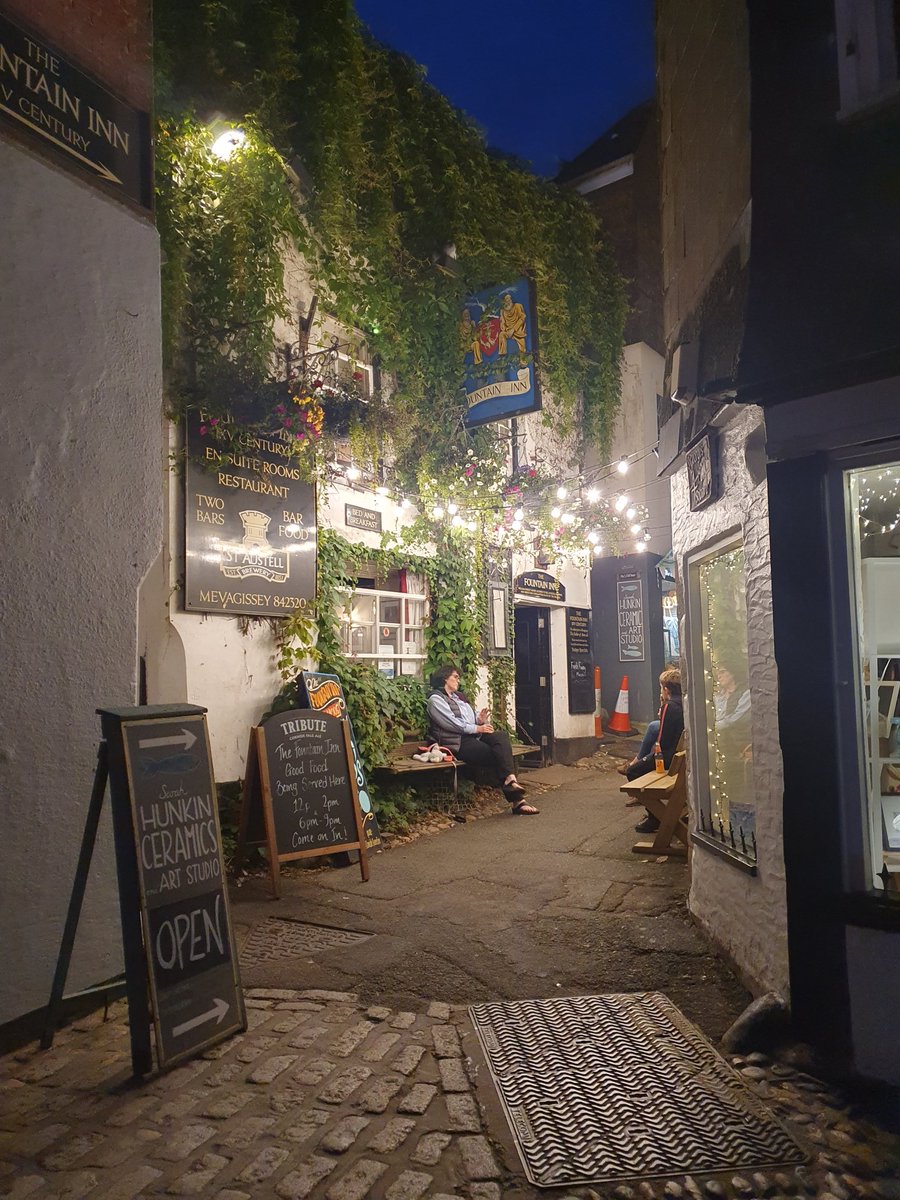 I seem to have blinked and a week in Mevagissey has disappeared. Feels like home from home there and we already miss it #Mev23 #Fountain  #Favouritepub #family #luckyboy
