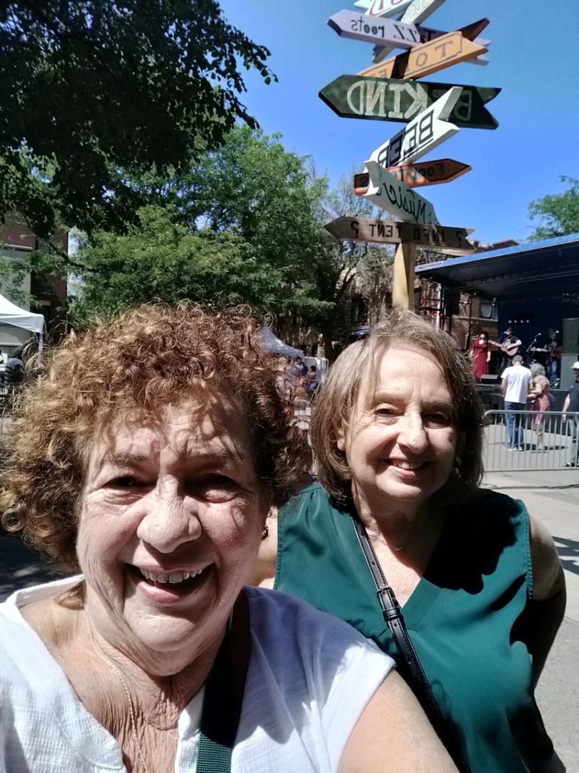 Alisa_Haus's tweet image. 2010 was the 25th anniversary of the #bucktown arts fest and I sent my mom and Pam "on assignment" for the pipeline newsletter. They are there today for 38th Anniversary of the fest!!