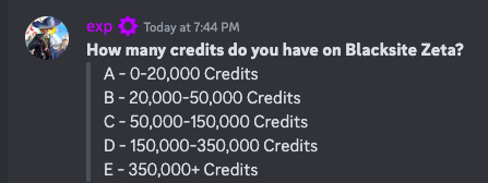 QEexpose's tweet photo. 14,000 Credits. https://t.co/vjMaAcG36Q