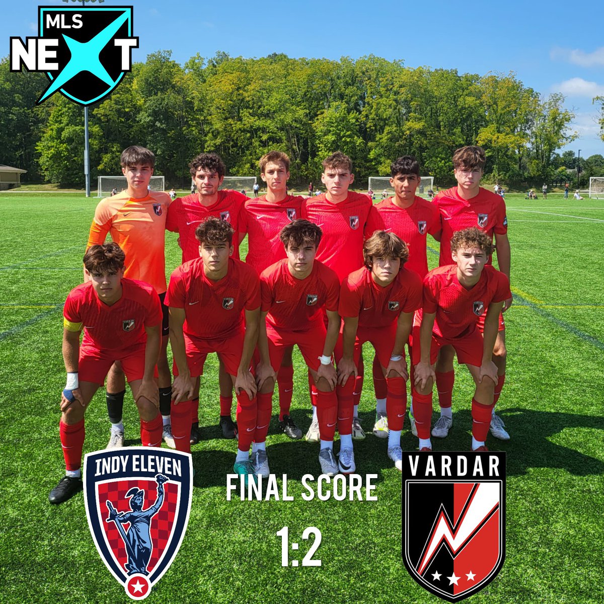 First Game of the Season vs Indy Eleven. Great Team performance to get the win.