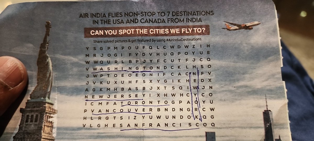 mrgops's tweet photo. #Airindiadestinations 7destinations to US and UK @airindia https://t.co/YM7WfSzDWx