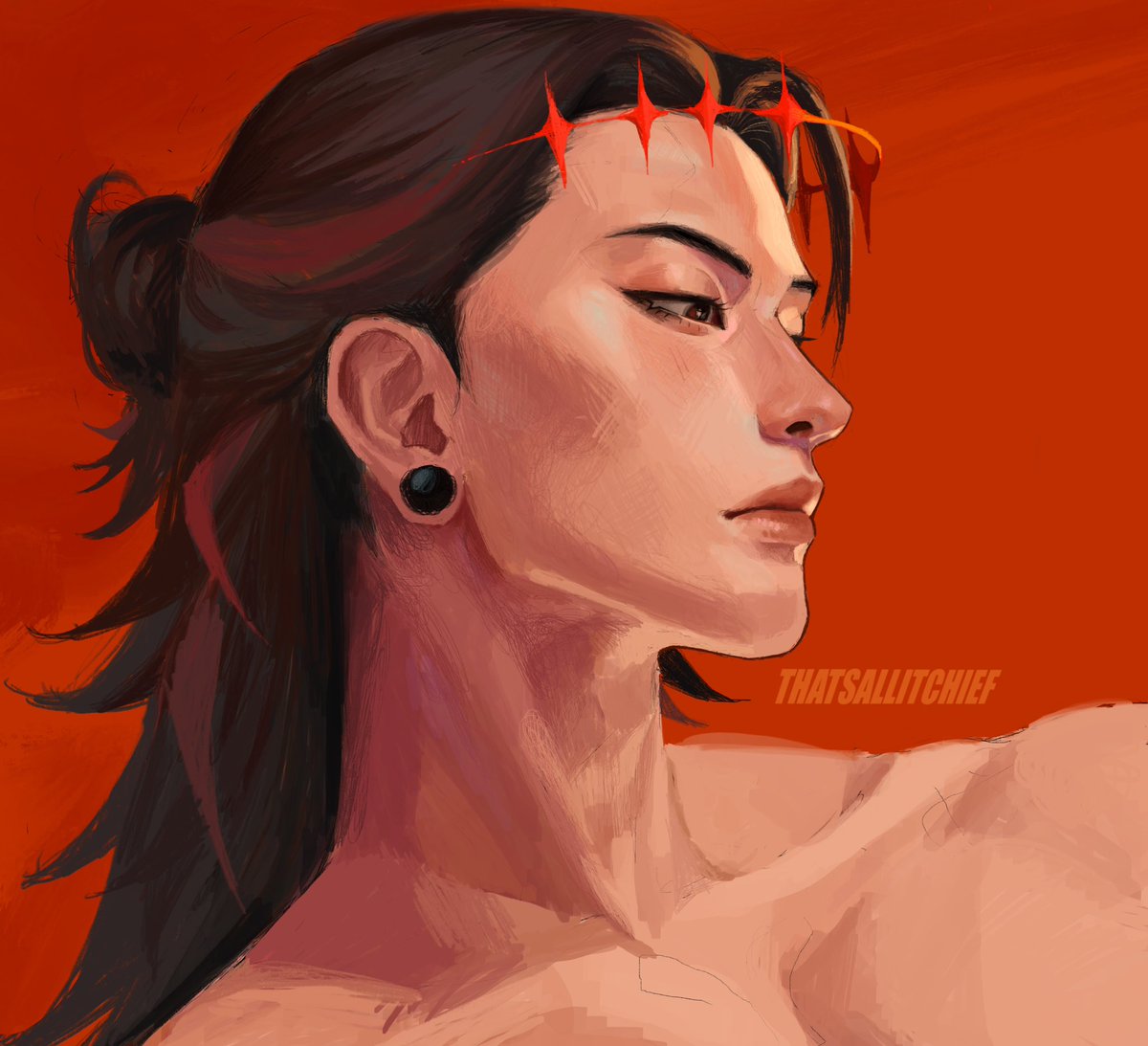 thatsallitchief's tweet image. Jjk season 2 made me cry too much, so I finally gathered the strength to draw Geto #SuguruGeto #jjk