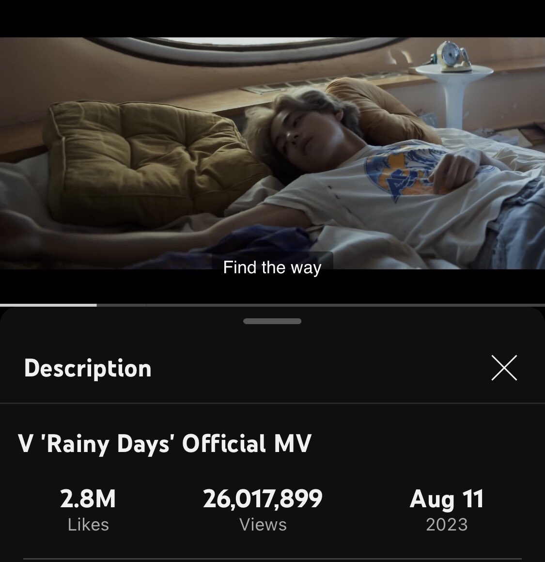 TRADUÇÃO COMPLETA RAINY DAYS TAEHYUNG🤏🥺🐯💌 #kimtaehyung #videoslon