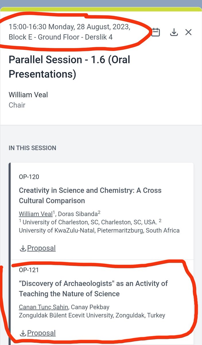 CnnTnc's tweet photo. We are at #ESERA2023 with the presentation of "The Discovery of Archaeologists" ⚒️⚱️ as an activity of  teaching nature of science 🤗 
28 August 2023 at 15:00
 Block E ,Classroom 4
 See you there 🙋🏻‍♀️🥰
#esera2023
@ESERA_org https://t.co/5y9pHDF8Fh