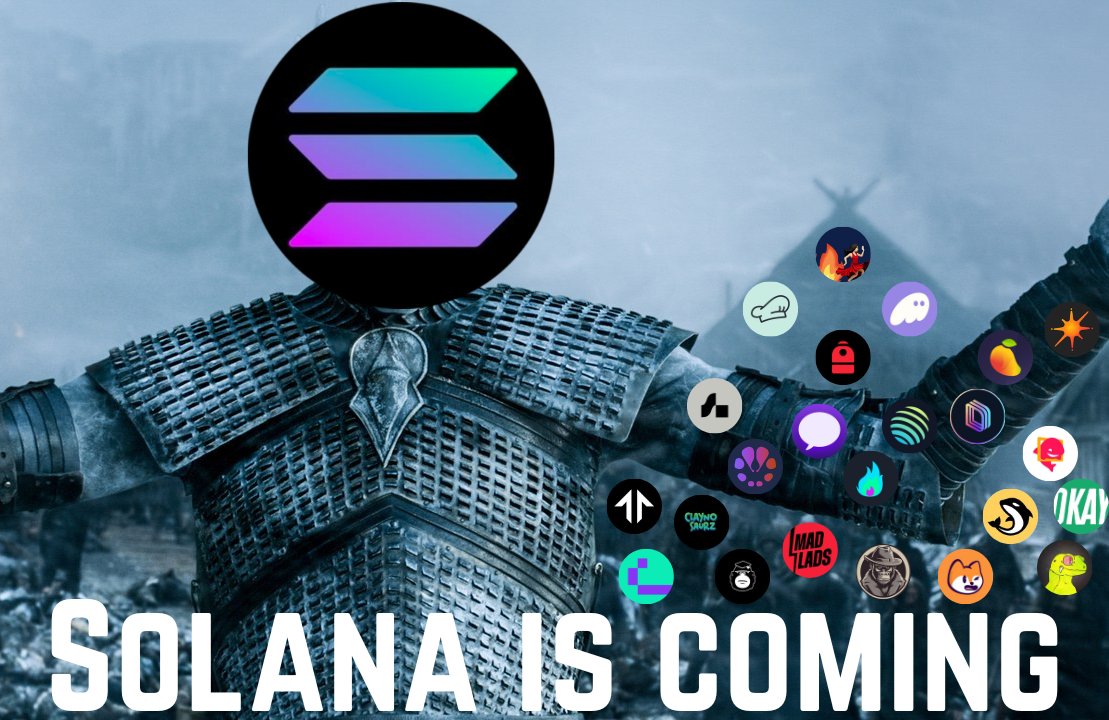 $SOL Solana is Coming. Brace Yourselves. #SOLANA ⚡️