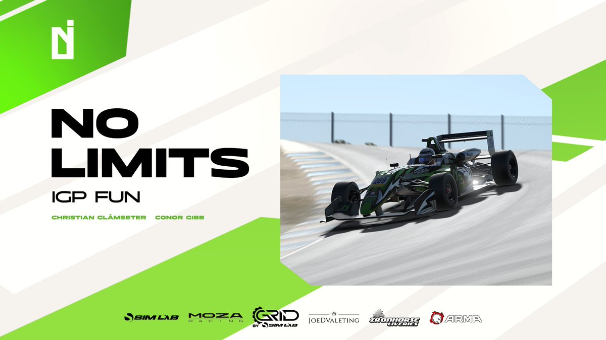 Penultimate round of <a href="/igpfun/">iGPFun F3 League</a> tonight!

With a positive result we can take the teams championship with 1 round to spare!

Best of luck to Chris &amp; Conor out there at Laguna Seca 🫡

Catch the race live over on <a href="/JPBroadcasting_/">JPBroadcasting</a>'s stream link provided below!

youtube.com/watch?v=wL8w2T…