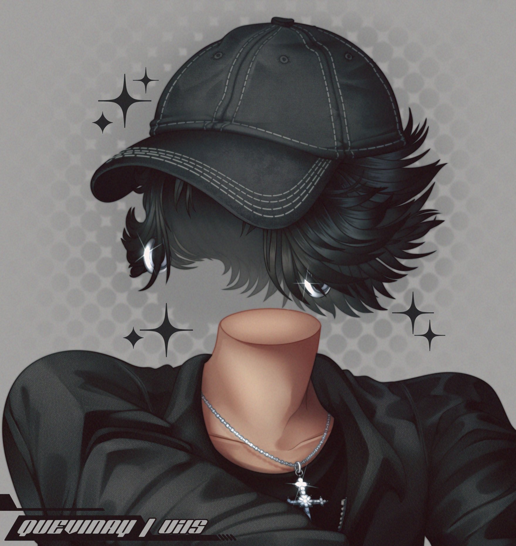帽子 SaveHoney y2k anime emo eyes cap Ui1s Art | COMMS OPEN on X: 