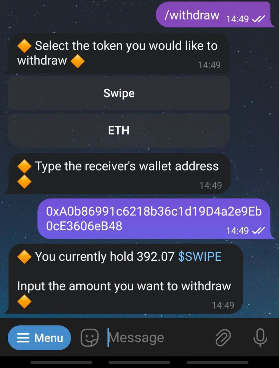 SwipeBot tweet media