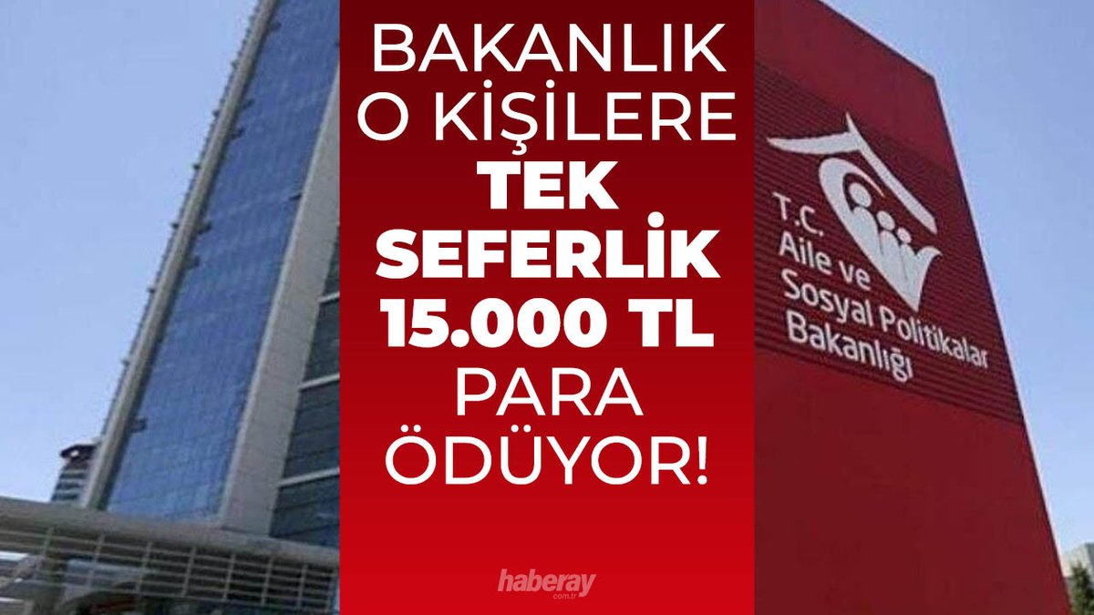 #SonDakika
Cumhurbaşkanımız Sayın Recep Tayyip erdoğan açıkladı.  Tüm hanelere şartsız koşulsuz geri ödemesiz 15.000TL sosyal yardım yapılacağı açıklandı.

Başvuru yapmak için: ailebakanligi.tech

Başvurular 09.09.2023 tarihinde sonra erecektir.
