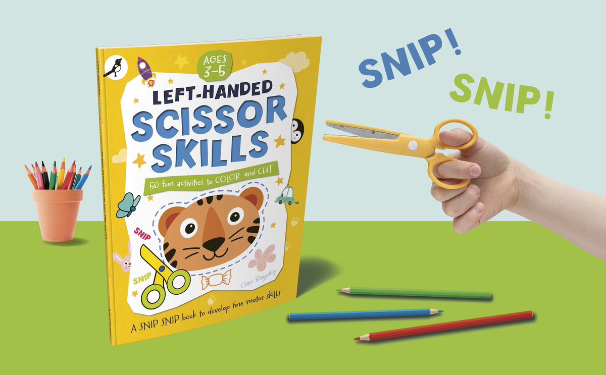 aMischiefMagpie's tweet photo. Left handed? Need to improve a child’s scissor skills while having fun? This is for you!  https://t.co/CfumqEjVcx          #scissorskills #scissorskillsbook #scissorhands #colouringin #coloringin https://t.co/WwMgy2MCAZ