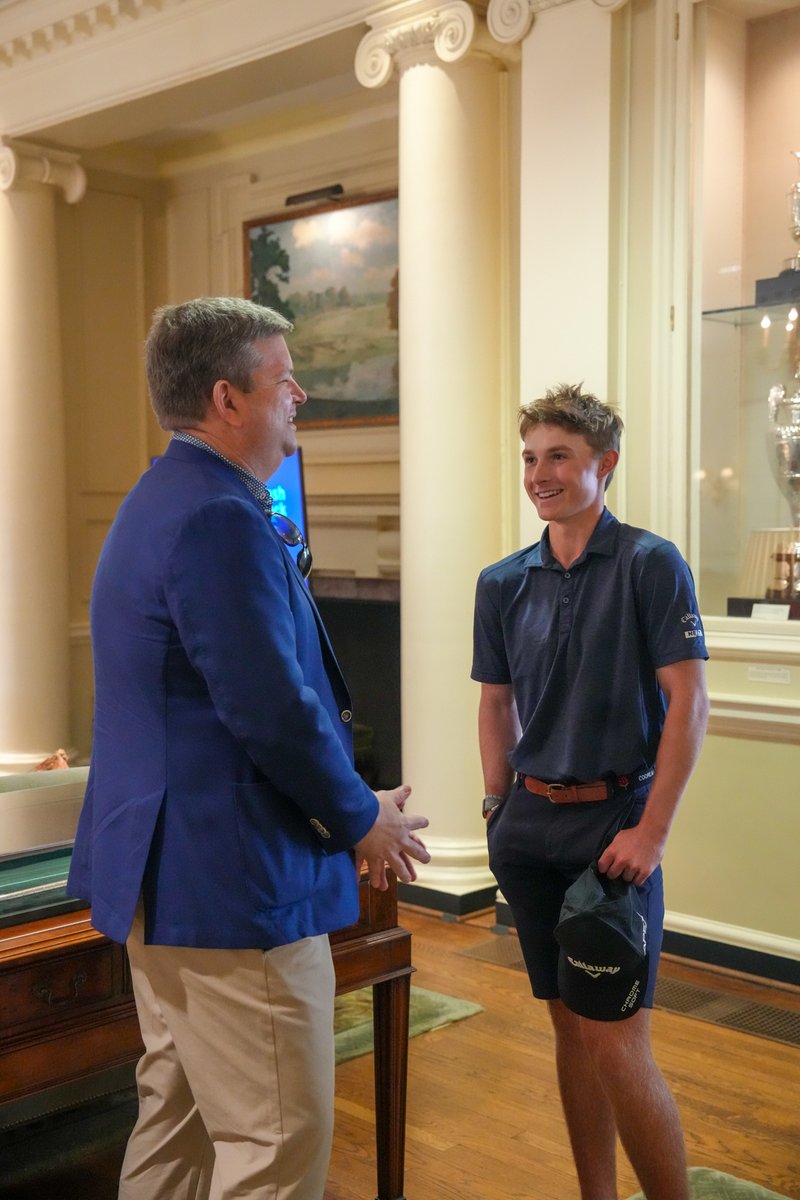 At age 16, <a href="/BladesBrown2026/">Blades Brown</a> broke a 103 year old record held by Bobby Jones, becoming the youngest medalist in US Amateur history. Today he got a chance to tour East Lake's Clubhouse and take in some of Jones' storied impact on the game of golf.
