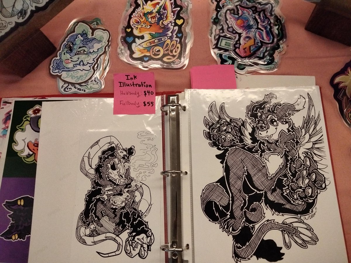 willowisworking's tweet photo. At the Artist Alley at Furrydelphia. Come say hi! 💕

#furrydelphia #Furrydelphia2023 https://t.co/BxYAOOAkwH