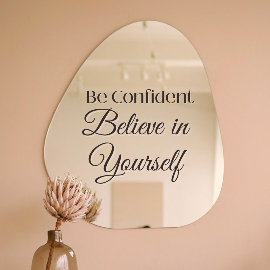 💪 Confidence radiates from within! Stand tall and believe in your abilities. Embrace your strengths and let your light shine. #ConfidentMe 🌟