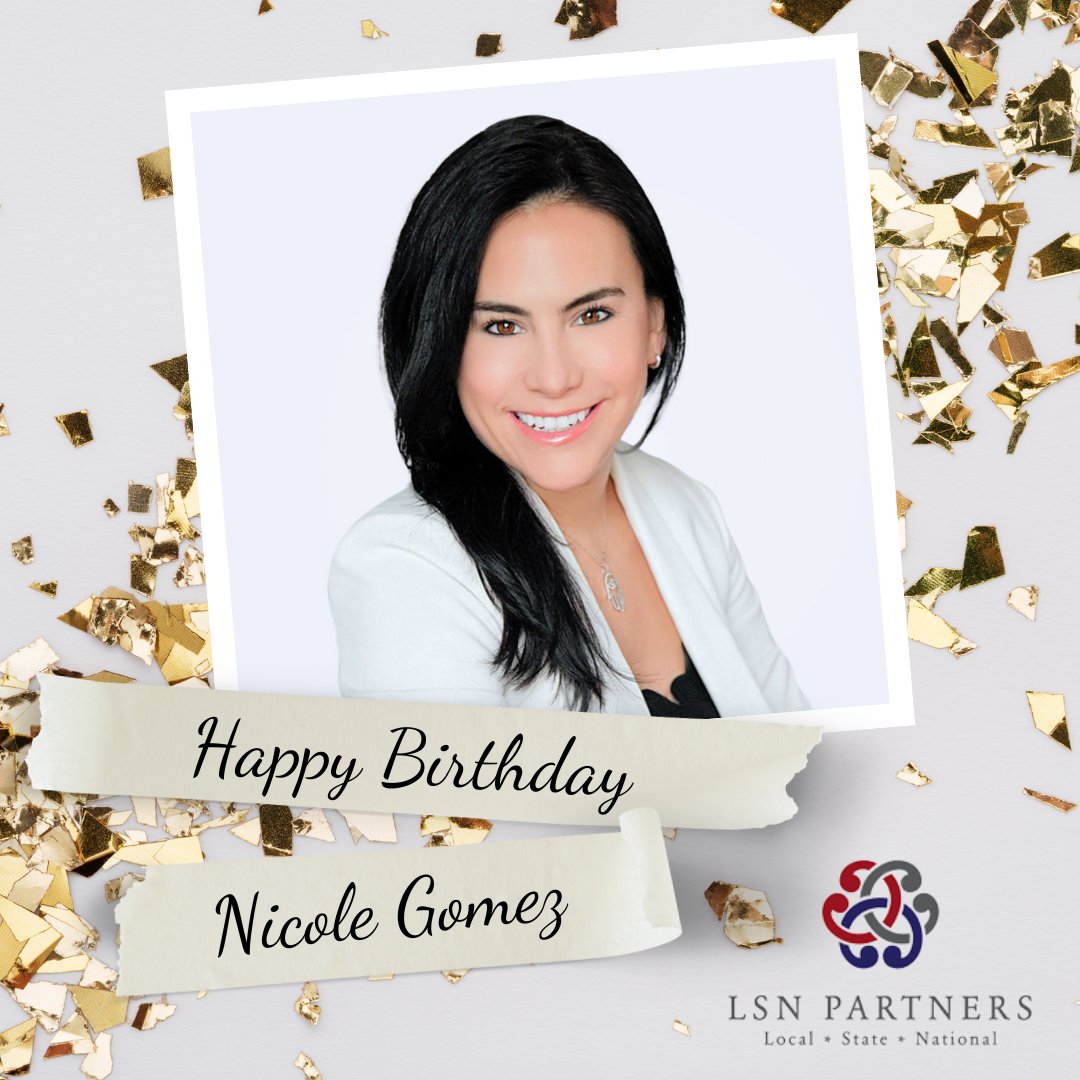 Happy Birthday, <a href="/ng827/">Nicole Gomez Goldmeier</a> Nicole Gomez Goldmeier!!! Wishing you a week of relaxation and joy, with a wonderful year to follow. Today, we at <a href="/LSNPartnersLLC/">LSN Partners</a> celebrate you! 🎉💐#HappyBirthday
