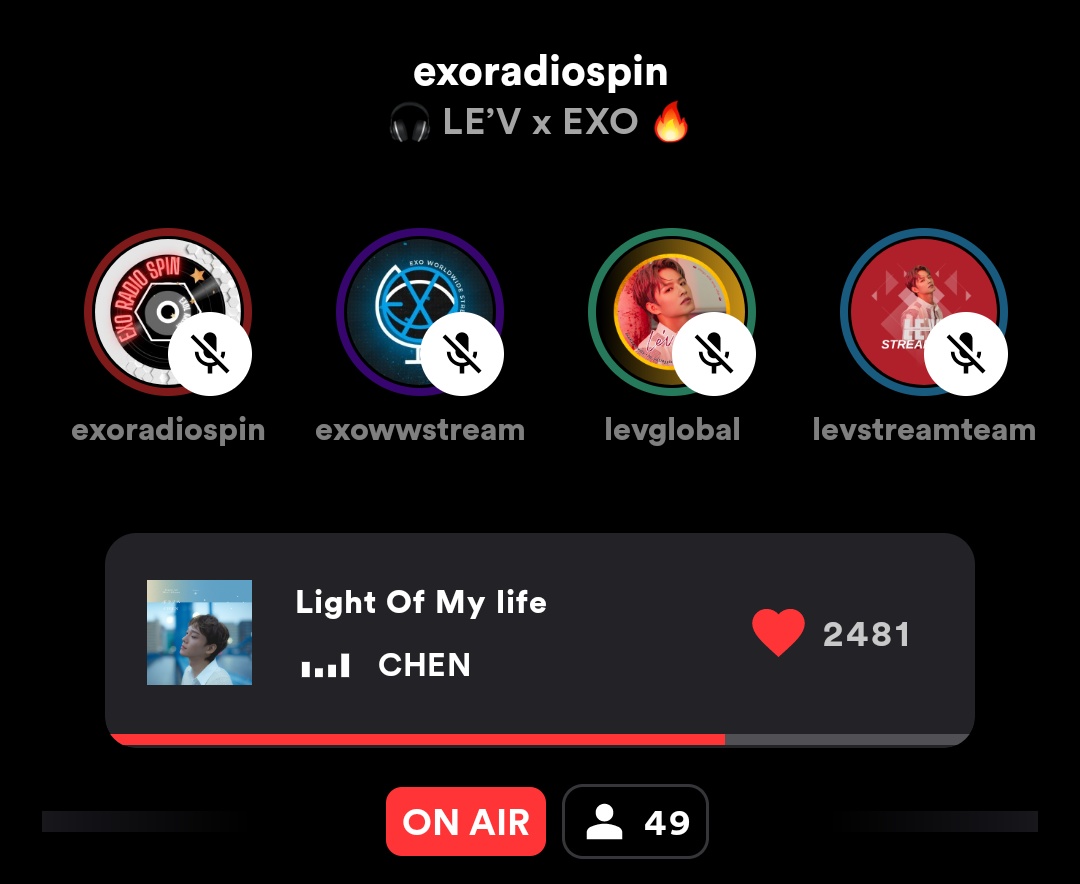 WZH_Stream0306's tweet photo. Last 2 songs for tonight, @EXORadioSpin station ,๐
https://t.co/WIICB73qfU
#LEVxEXO
#LEV #EXO
@LEV_Official_ @LEV_OFFICIAL_JP @weareoneEXO https://t.co/kvrstNYKU8