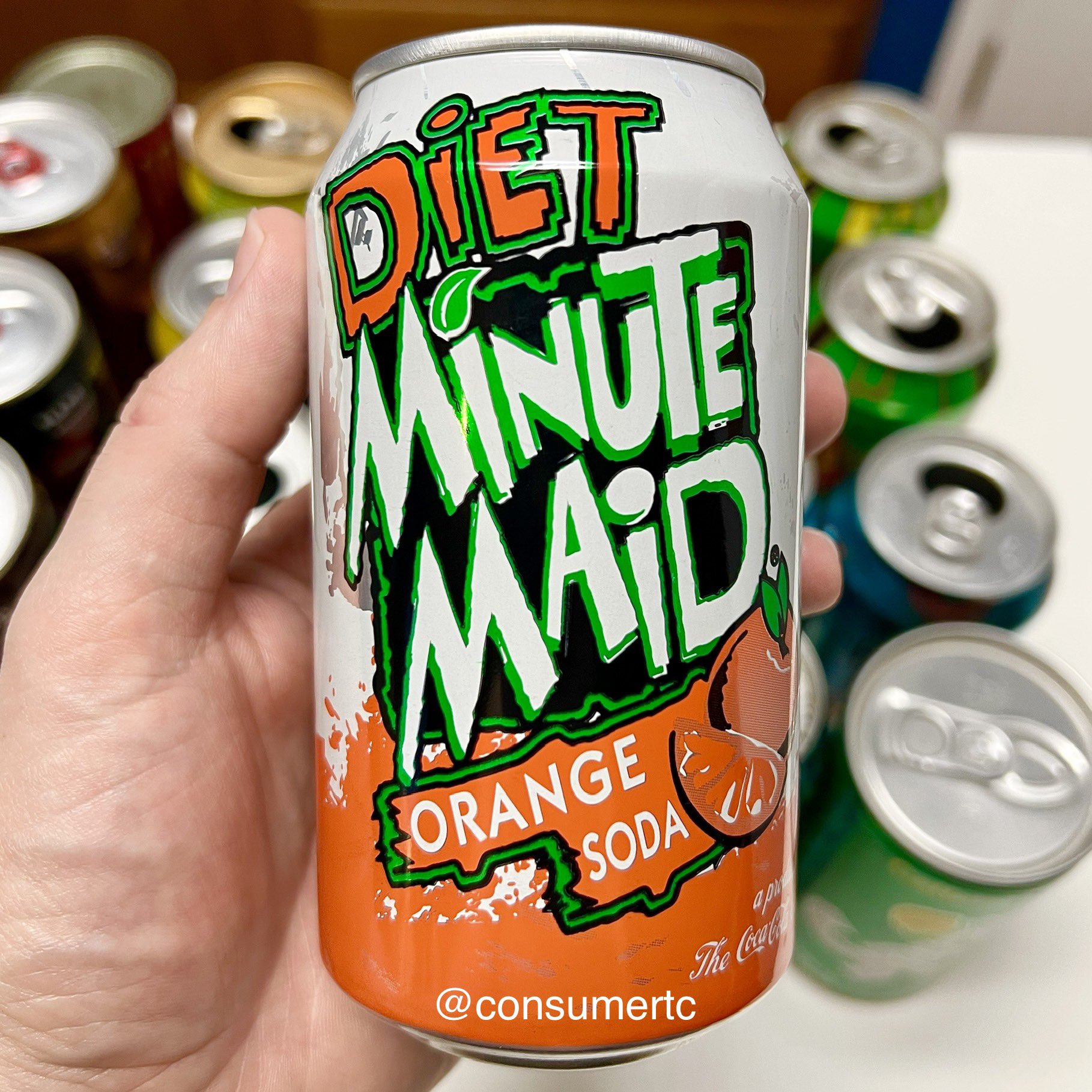 Consumer Time Capsule on X: Here's the diet version of Minute Maid's  late-90s redesign. A lot of soda can design phases have come and gone, but  the “x-treme” look will always be