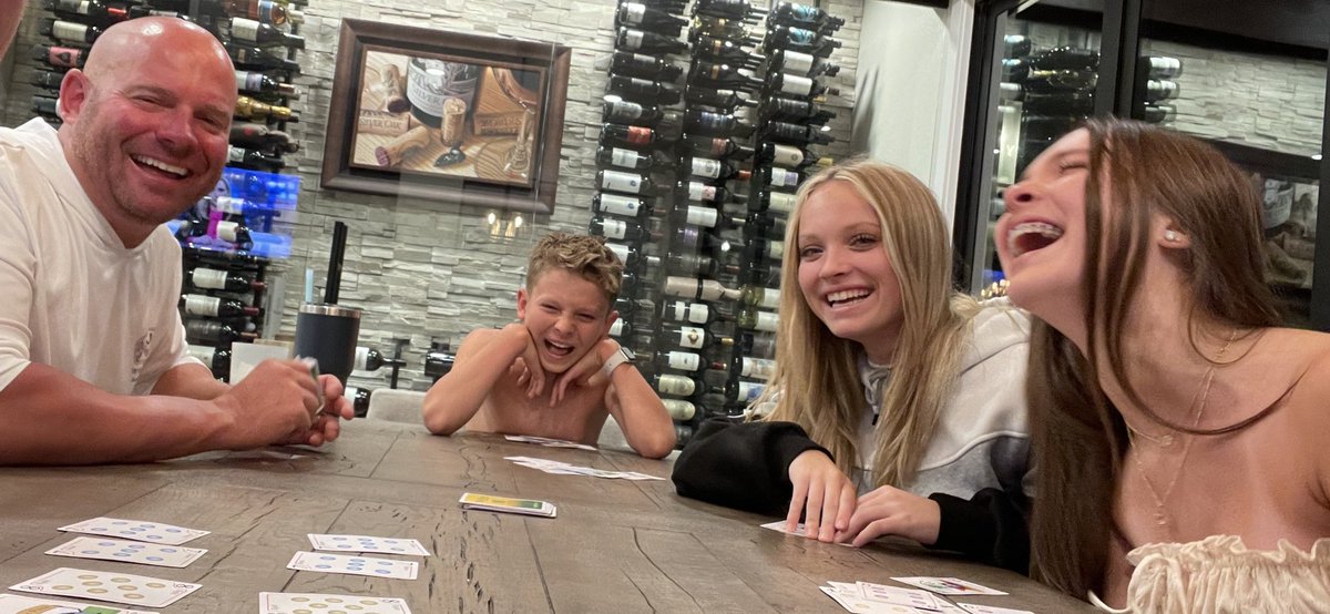 A simple game night with the family is exactly what I needed to refill my cup! 🥰 I cherish these nights more than ever, especially as the kids are getting older and closer to leaving the nest 🥹