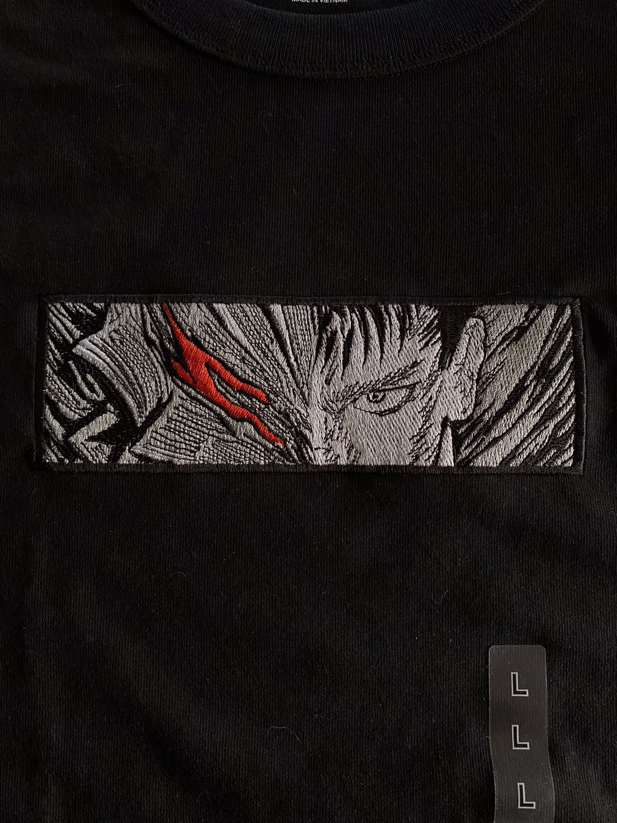 onebroderie's tweet photo. J’ai fais de la broderie spéciale Berserk ajd 🤒 https://t.co/oCdXKkpdq2