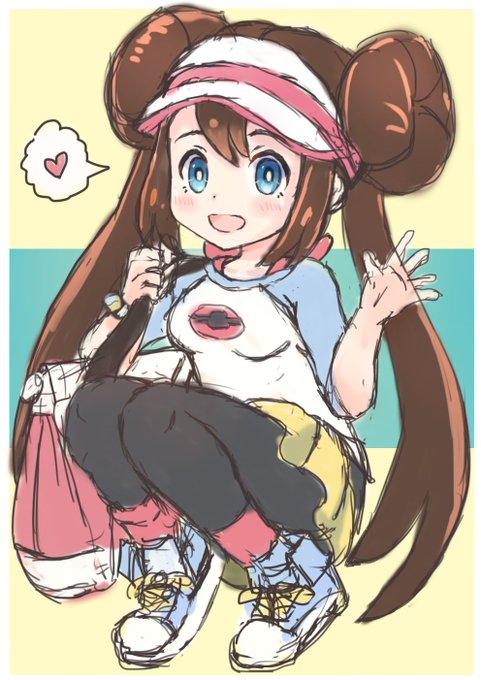 今宵もMisskeyのわんどろの絵をはりはり…。
今回はポケモン白黒2より「メイ」さんです!
この子は描きやすかった印象…!でもバイザーに時間を吸われました…!(ムズカシイ) とってもきゅーとですよね…(*'▽`*)💗 